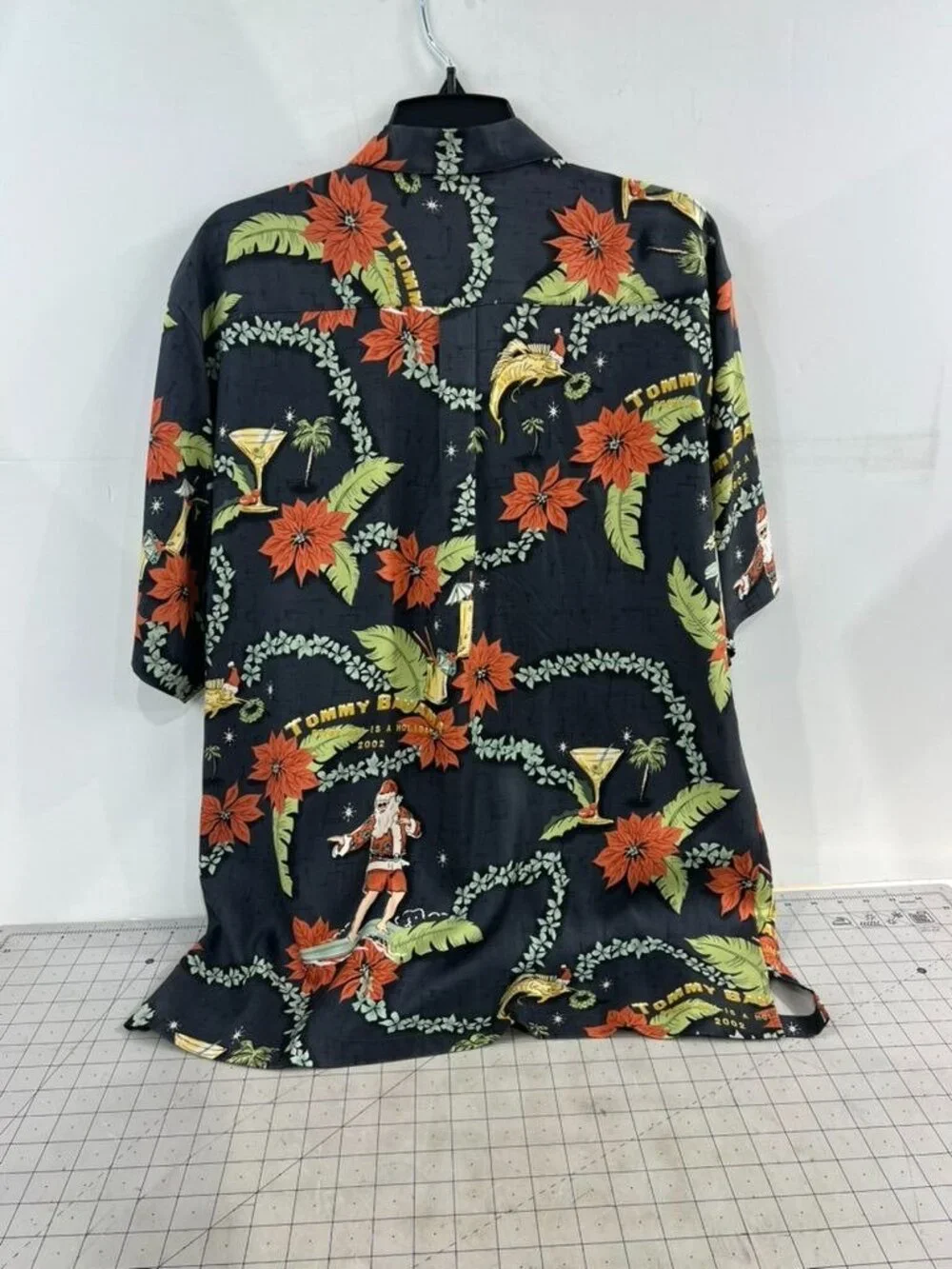 Tommy Bahama Silk Hawaiian Shirt Sz. S Every Days a Holiday 2002 Men’s - Picture 3 of 8